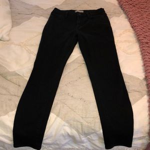 Madewell black roadtripper jeans size 28 euc